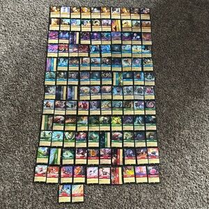 122 DIFFERENT Disney Lorcana Cards Inklands